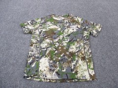 SKRE Shirt Mens M Camo Merino Wool Base Layer Hunting Outdoors Active Hiking