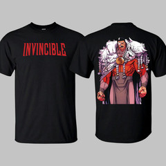 Invincible Shirt Grand Regent Thragg Battle Beast Skin Acid Wash Comics Tee