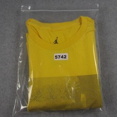 2010 Nike Air Jordan 25th Anniversary T Shirt Mens XL Yellow Jumpman Dallas READ
