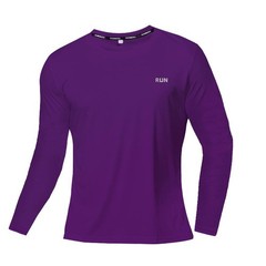 Summer Ice Silk Long Sleeve T-shirt Men 2023 New Quick Dry Breathable Air Condit