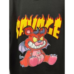 Eternity BC/AD Savage T Shirt Mens Large Devil Black short sleeve Urban Hip Hop