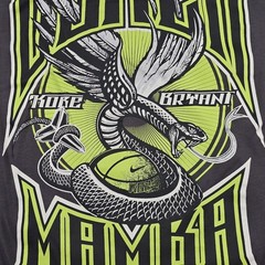 Nike Dri-FIT Kobe Bryant Black Mamba Shirt Mens Small Volt Graphic 451049-060