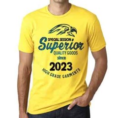 Men’s Graphic T-Shirt Special Session Superior Quality Goods Since 2023 1st
