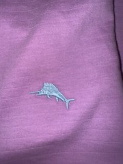 Tommy Bahama Mens T-shirt Size Small Pale Passion Light Purple Brand New