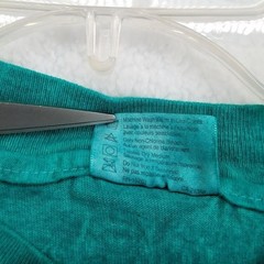 Daytona Beach Florida Shirt Large Green Blue Gold Foil Vintage 80s Single Stitch