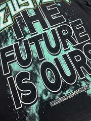 Hell Studios star 3035 Alien Spaceship pattern Tee Mens Short sleeved T-shirt
