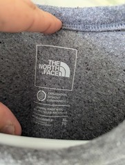 The North Face Re-Grind Tee Castles Made of Stone Grey Recycled T-Shirt XL