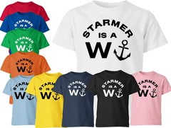 Starmer Is A Wanker Unisex T Shirt Anti Wankeir Political Mens Comedy Tee Gift