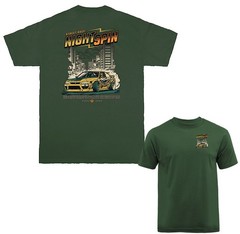 Night Spin Street Racing Imported Tuned Custom JDM Sports Car T-shirt