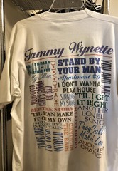 Vintage 1995 Tammy Wynette Tour Shirt Tee XL Country George Jones Dolly Parton