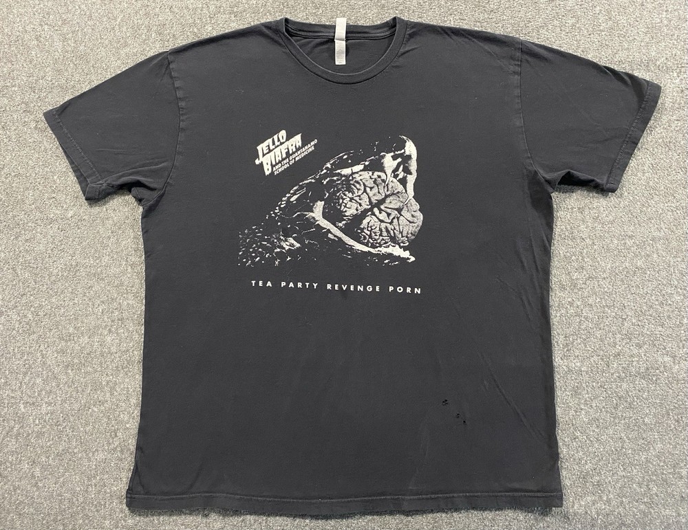 Jello Biafra And The Guantanamo School Of Medicine Punk Band Tee Shirt Mens 2XL