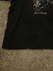 VINTAGE JNCO Jeans Men’s XL Black Double-Sided Graphic Skull Crew Neck T-Shirt