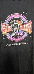 District DT6000 “Supacolor Astronaut” Graphic Tee Black Large Heat-Transfer