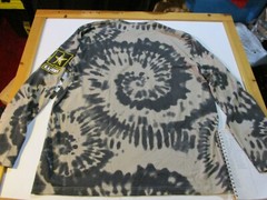 U.S ARMY USA FLAG LONG SLEEVE TIE DYED T-SHIRT 2XL NEW NWT UNITED STATES