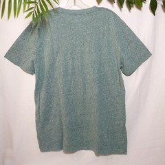 Roots Canada T-Shirt Why Knot? Rope Font Green Mens M Tagless Tee Cotton Blend