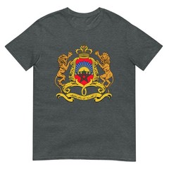 Coat of Arms Morocco Flag Morocco Unisex T-Shirt