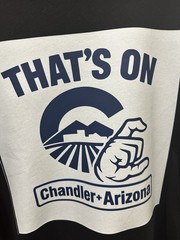 That’s On Chandler Arizona Tee Repurposed Tee T-Shirt