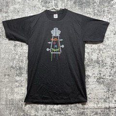 Vintage 90s Y2K Mostly Mozart Art Tee Shirt Mens Medium Unique Artist Composer