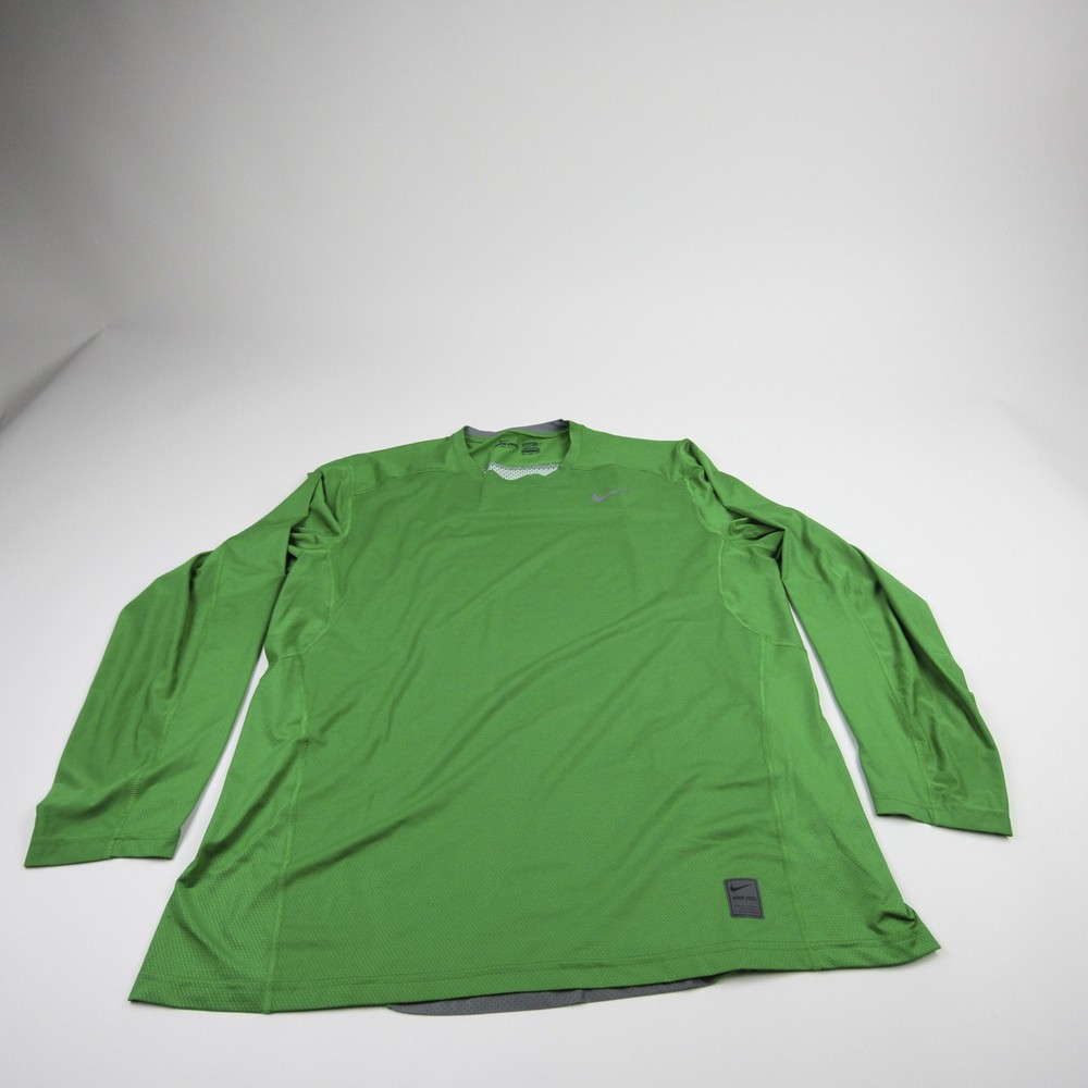 Nike Pro Long Sleeve Shirt Men’s Green Used XXL