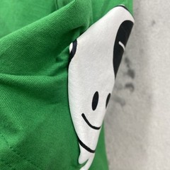 First Row Shirt Mens Green Lg spring break Double sided Streetwear Y2K Varsity