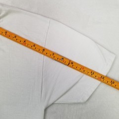 Hanes White Basic Slim Fit ComfortBlend T-Shirt Men’s Size Medium V-Neck Blank
