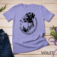 Funny Proud German Shorthaired Pointer hunting dog portrait Unisex T-shirt