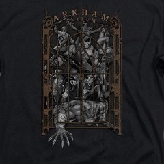 Batman Arkhams Gate Licensed Adult Unisex Long Sleeve T-Shirt SM-3X
