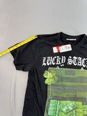 Headgear Classics Men’s T-Shirt Lucky Slacks Graphic Print Size Medium Tee NEW
