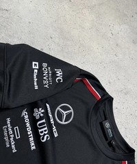 AMG Petronas Black Mercedes-Benz Black T-Shirt Racing