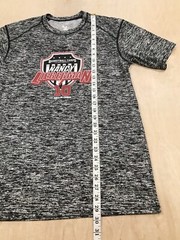 Badger Sport Men’s T-Shirts Black White W/logo Size Medium