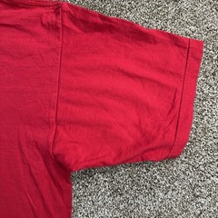 Vintage Mecca 90s T Shirt Size XXL Hip Hop Logo Red Made in USA