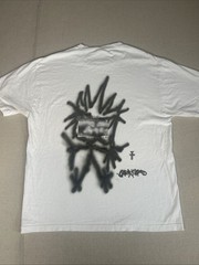 Travis Scott 2023 Cactus Jack Cactus World White Tee Shirt- Mens Size Large