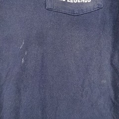 Reel Legends Men’s T-Shirt Blue Large Short Sleeve Crew Neck Preshrunk Cotton