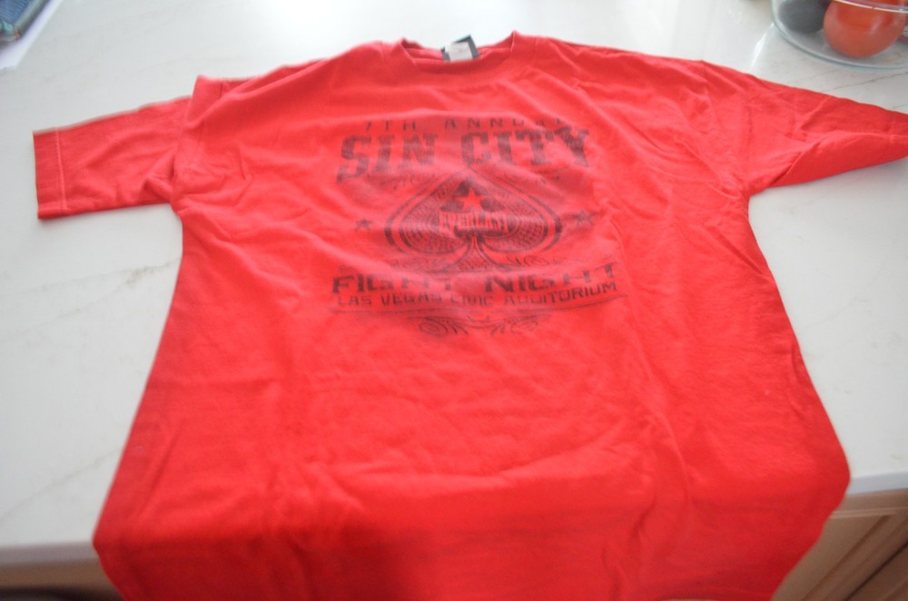 Everlast Sin City Fight Night Las Vegas T-Shirt – LARGE (L)