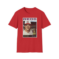 Pete Rose Rookie All Star Vintage T-Shirt, 1964 Baseball Card #125 – Unisex Gift