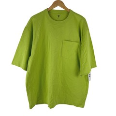 Mode of One Mens Relaxed Fit Pocket T-Shirt Lime Green XL NEW Contemporary