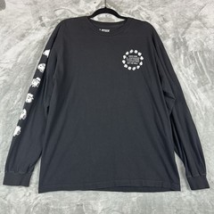 Vans x Peanuts T-Shirt Men’s L Black Long Sleeve Cotton Snoopy Snoopy’s Brothers