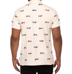 New ICECREAM Cyan S/S Polo Antique White SIZES S-2XL MSRP $150