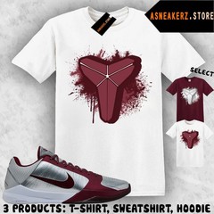 Shirt Matching KB 5 Protro Lower Merion Aces Match Sneaker Mamba Sheath T-Shirt