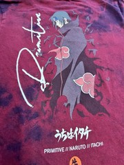 Primitive x Naruto Shippuden Itachi Crows Tie Dye T-Shirt Youth Small