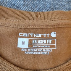 Carhartt Mens Relaxed Fit Graphic T-Shirt Brown TK5754-M Medium