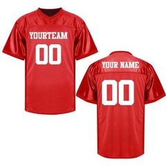Custom Football Jersey Men Women Stitched Short Sleeve Tee Top Any Name Number