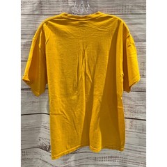 Gildan Iowa Hawkeyes T Shirt Mens Large Yellow Gold NCAA Collegiate Graphic Tee