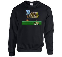 Track And Field Retro Video Arcade Game T Shirt