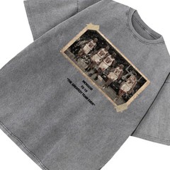 1996 Chicago Bulls Jordan Vintage Photo T-Shirt The Greatest Team Ever 72-10