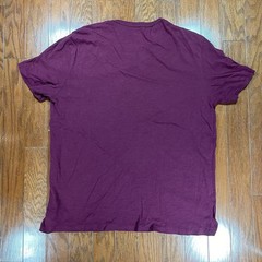Polo Ralph Lauren Athl. Div. T-Shirt Spell Out Burgandy – Men’s Sz Large