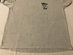 Vintage 90s Bad Boy Club Gray Single Stitch Cotton T Shirt Mens XL USA Made