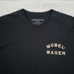 Mobelwagen Air Cooled Only Club Shirt Mens Large Black VW Volkswagen Tee