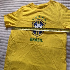 Nike Brasil Soccer Shirt, Mens Slim Fit XL Brazilian Football Team T Shirt