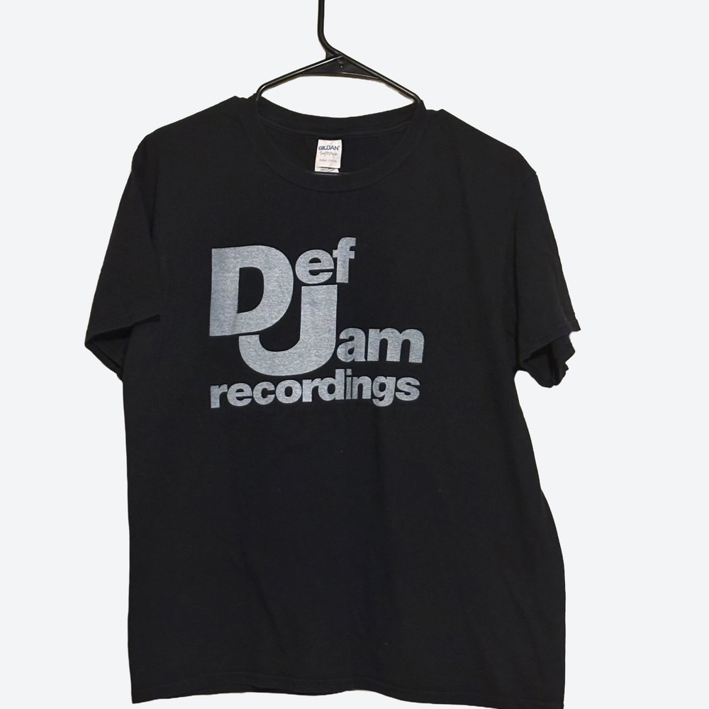 Vintage 90s Def Jam Recordings Hip Hop Records Music T-Shirt